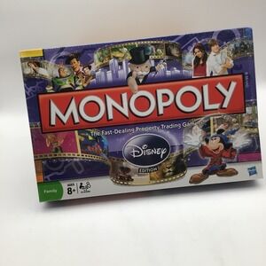 Monopoly Disney Edition 2009‎ Family Board Game Ages 8 Plus Sealed New